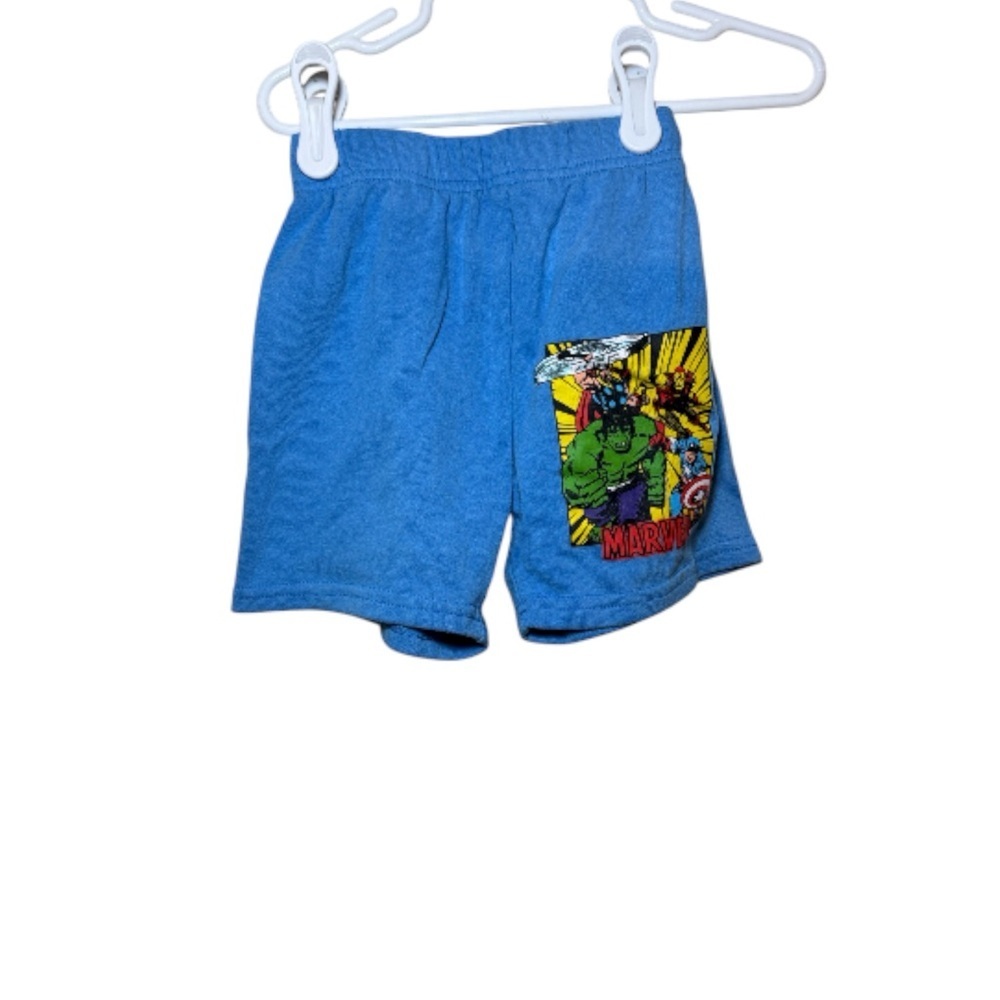 Marvel Toddler Boy 3 Piece Shorts Bundle Superhero Shorts Size 3T - Picture 8 of 11
